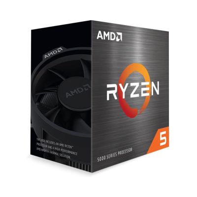 AMD Ryzen 5 5600 BOX Processor (3.5 up to 4.4 GHz, 6-cores, AM4)