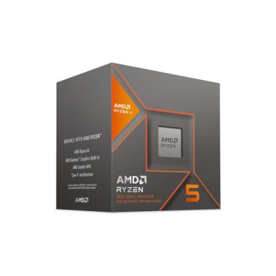 AMD Ryzen 5 8600G BOX Processor (4.3 up to 5.0 GHz, 6-cores, Radeon 760M, AM5)