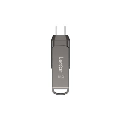 LEXAR JumpDrive Dual Drive D400 64GB USB 3.2 Type-C OTG Flashdisk