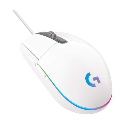 LOGITECH G102 v2 Lightsync White Gaming Mouse