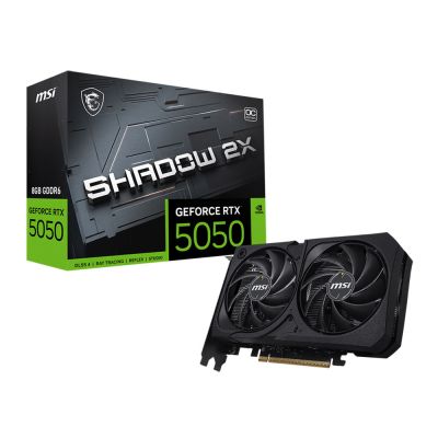 MSI Geforce RTX 5050 SHADOW 2X OC 8GB GDDR6 VGA Card