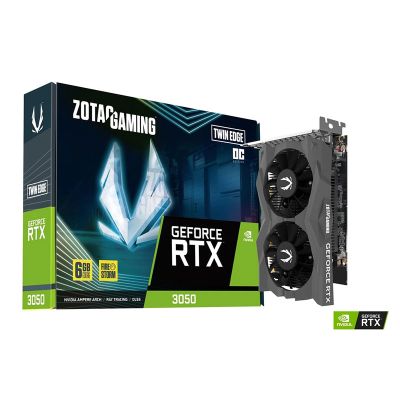 ZOTAC Geforce RTX 3050 Twin Edge OC 6GB GDDR6 VGA Card